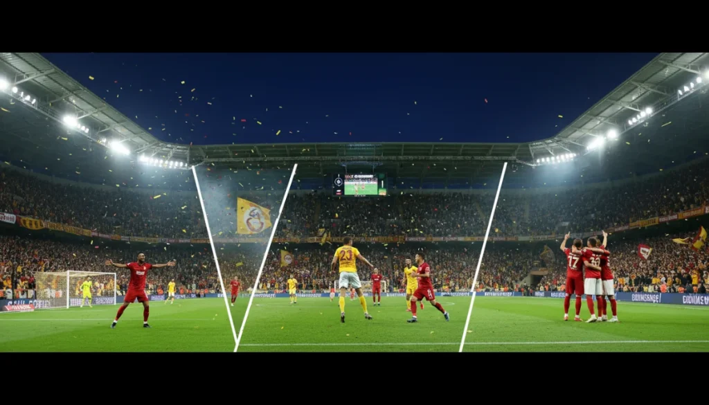 Galatasaray, Fenerbahçe’yi 3-0 Yenerek Şampiyonluk İçin Önemli Bir Adım Attı
