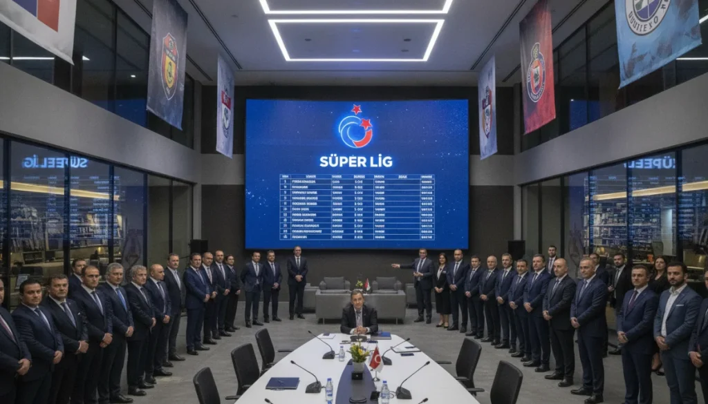 2026-2027 Süper Lig Takvimi Açıklandı: Başlangıç Tarihi Ağustos