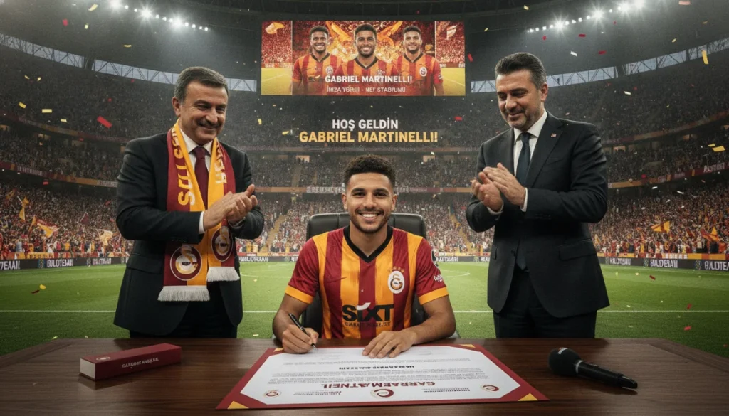 Aslanın Yeni Kışkırtması: Martinelli İçin Dev Adım